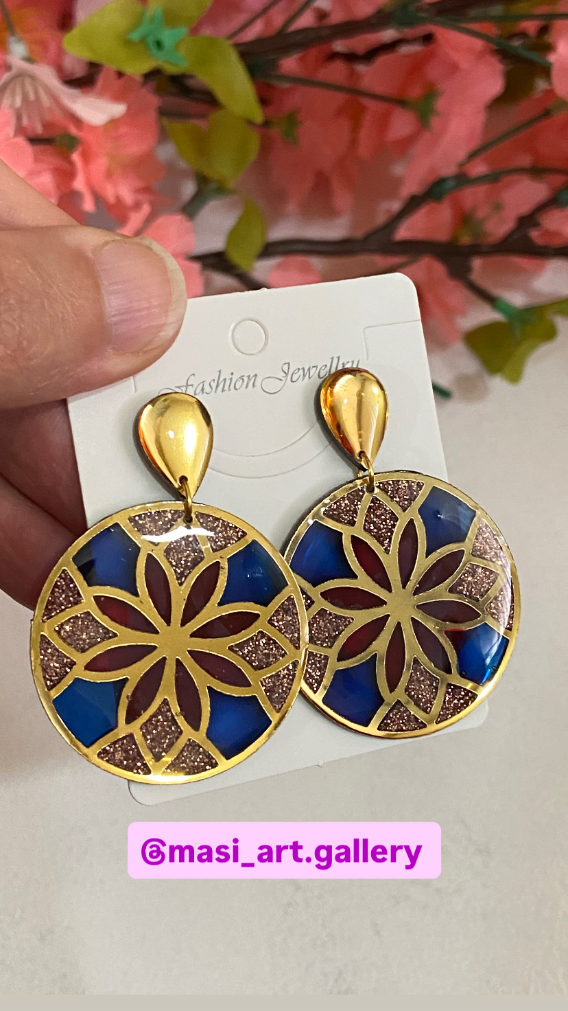 گوشواره رزینی کد ۷
